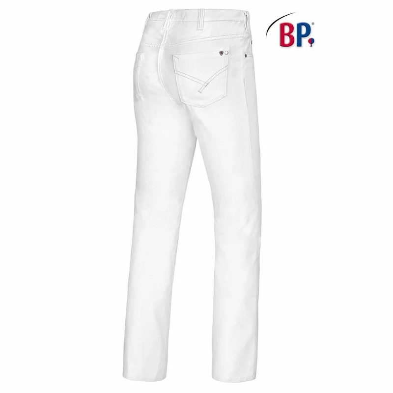 BP® STRETCH-Herrenjeans 1733 weiß Jeans modern fit Arzthose Schützenhose