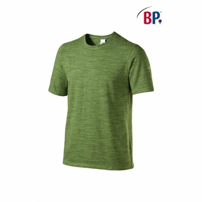 BP® T-Shirt für Sie & Ihn 1714 space new green Stretch Shirt modern fit