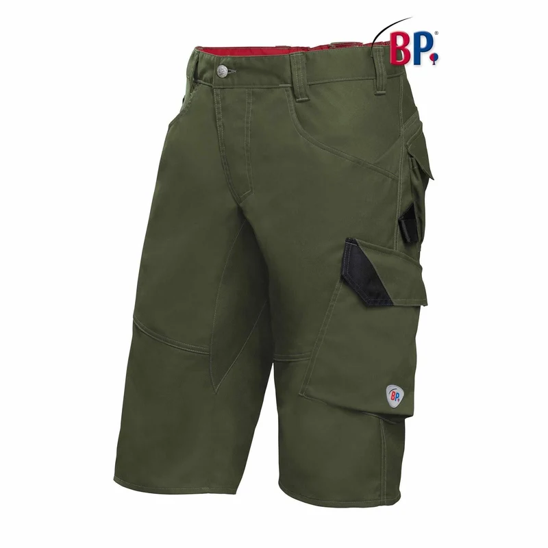 BP® leichte Shorts 1993 oliv modern fit Herren Berufshose