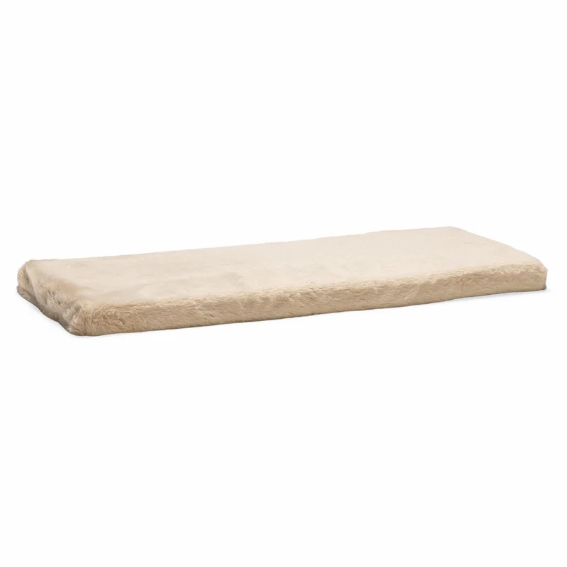 Beeztees Plüsch-Fensterbank-Kissen MOZA - 65x27x3 cm - Liegematte für Katzen