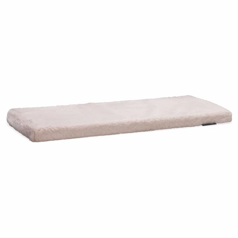 Beeztees Plüsch-Fensterbank-Kissen MOZA - 65x27x3 cm - Liegematte für Katzen