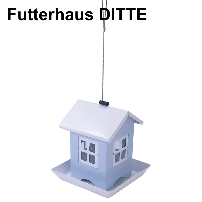 Nobby Futterhaus für Vögel - Futterspender Futtersäule Futterstelle Vogelhaus