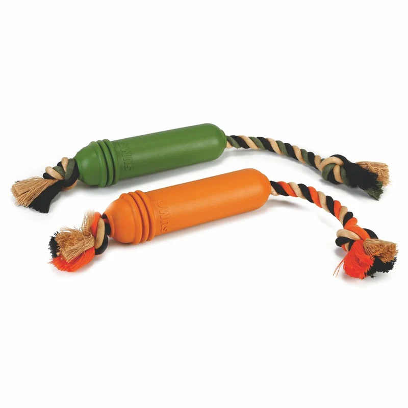 Beeztees SUMO FIT DUMMY - Apportierspielzeug mit Seil - 50 cm - Zerrspielzeug