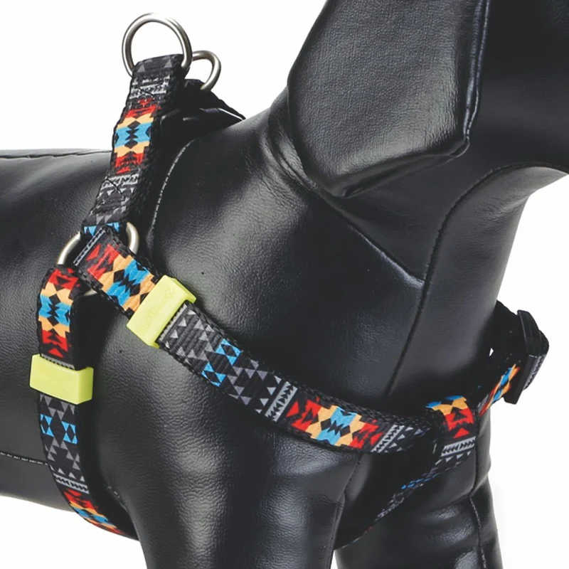 Beeztees Geschirr MUCADI - XS/S/M - bunt - Nylon Hundegeschirr Brustgeschirr