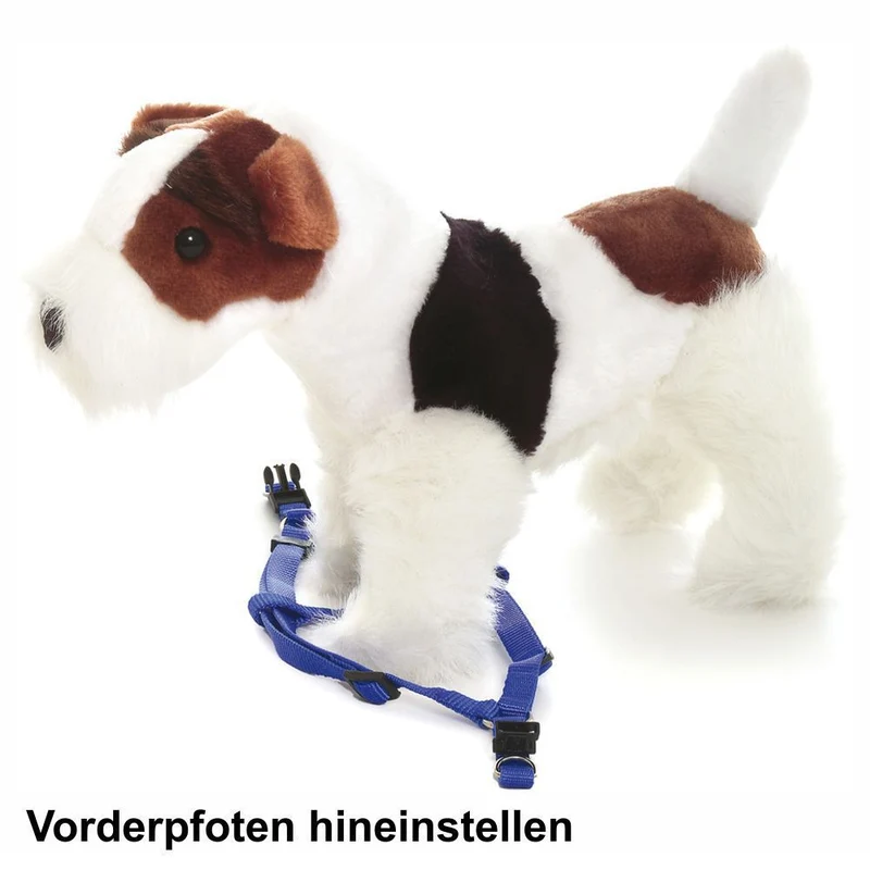 Beeztees Geschirr HEART - XS/S/M - pink Herz - Nylon Hundegeschirr Brustgeschirr