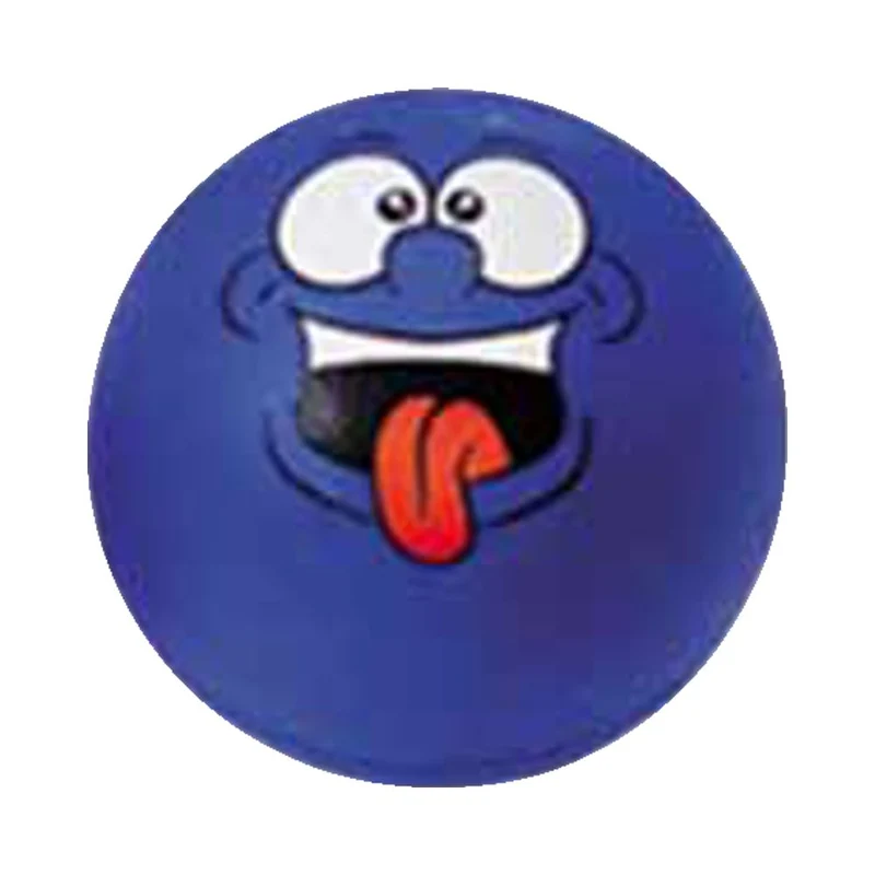 Nobby Moosgummi Gesichter-Ball - 6 cm Apportierspiel Gummiball Fußball Wurfspiel