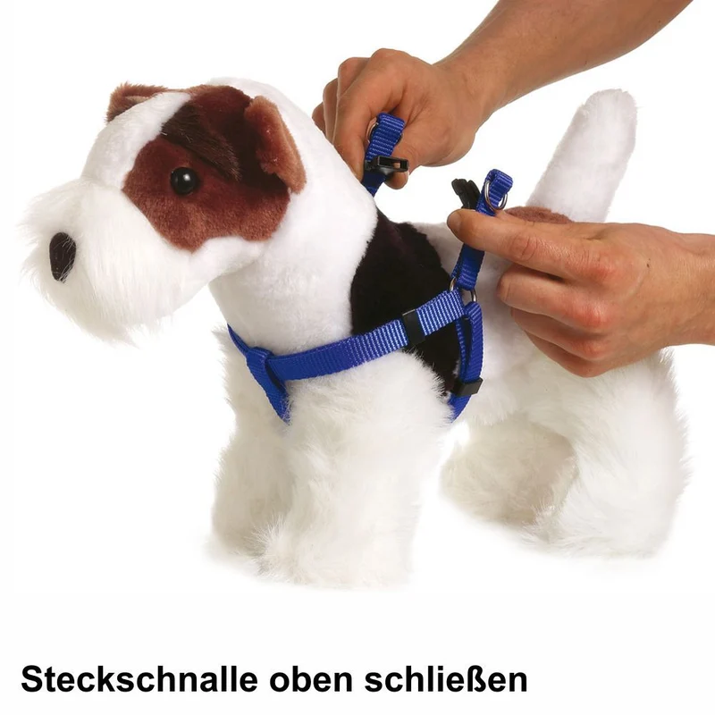 Beeztees Geschirr - XS/S/M - pink - Nylon Hundegeschirr Brustgeschirr