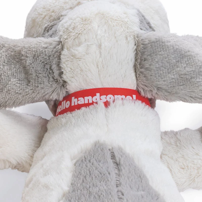 Beeztees Plüsch-Hundespielzeug KNUFFEL - 45 cm - XL Kuschelhunde Plüschspielzeug
