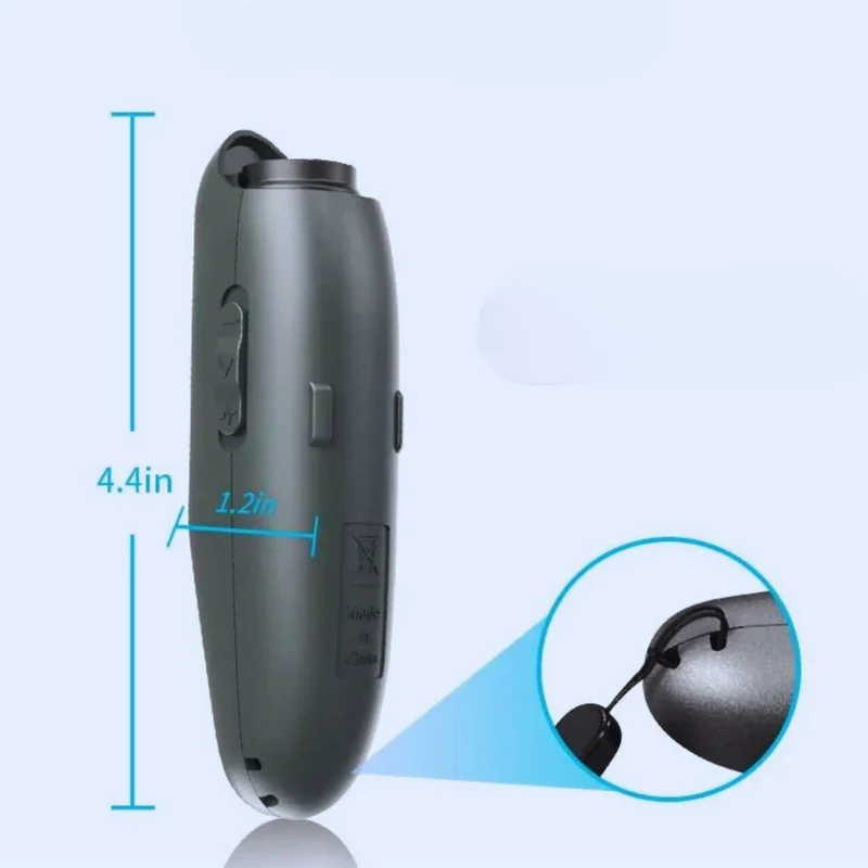 Hundetrainer mit Ultraschall und LED-Anzeige USB Aufladung
