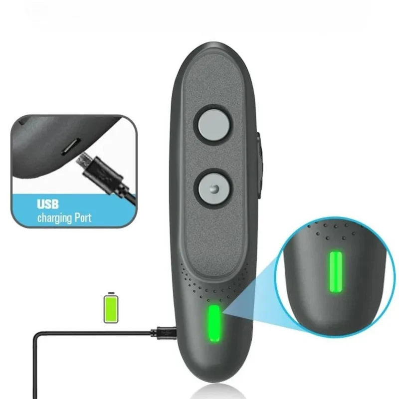 Hundetrainer mit Ultraschall und LED-Anzeige USB Aufladung