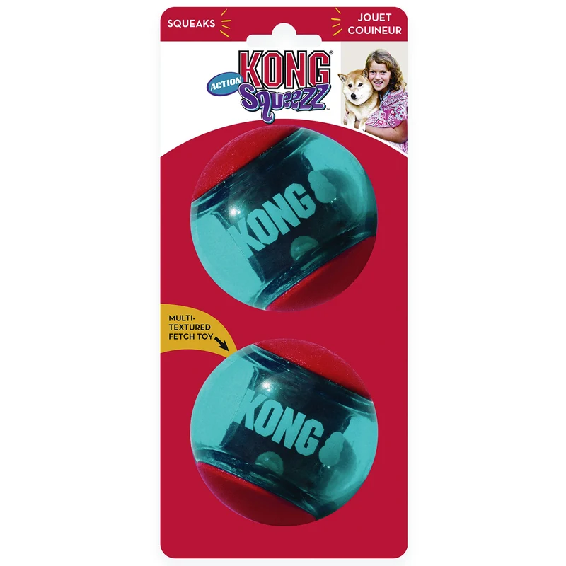 Hundespielzeug KONG® Squeezz® Action