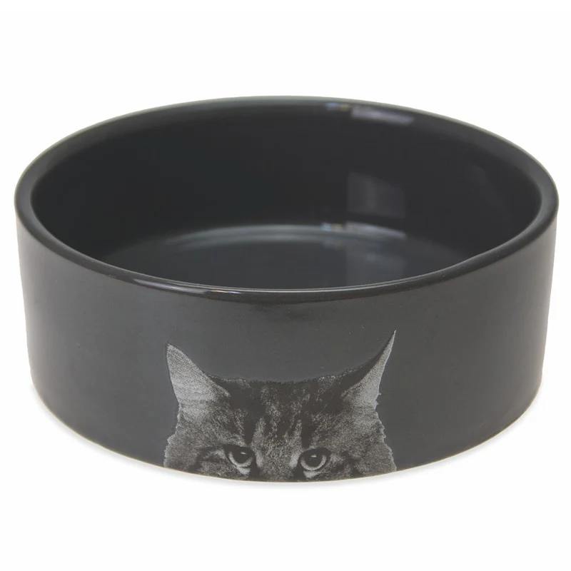 Karlie Keramik Katzennapf - 250 ml - Milchschale Futternapf Fressnapf Schale