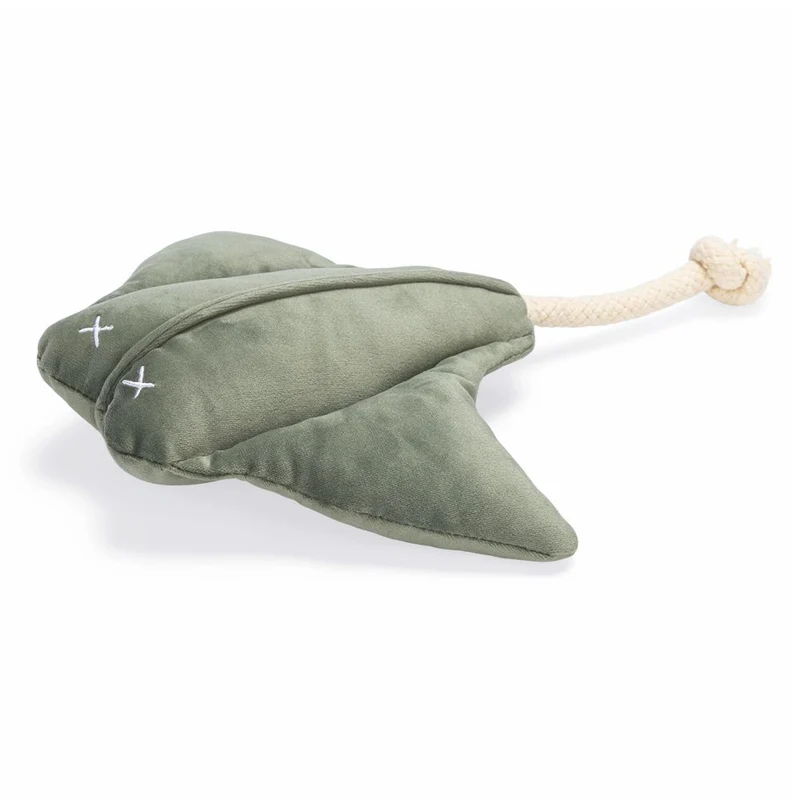 Designed by Lotte Rochen ANUM - 30 cm - Samt-Hundespielzeug - Kuscheltier Seil