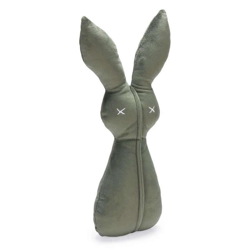 Designed by Lotte Hase ALINA - 27 cm - Samt-Hundespielzeug - Kuscheltier