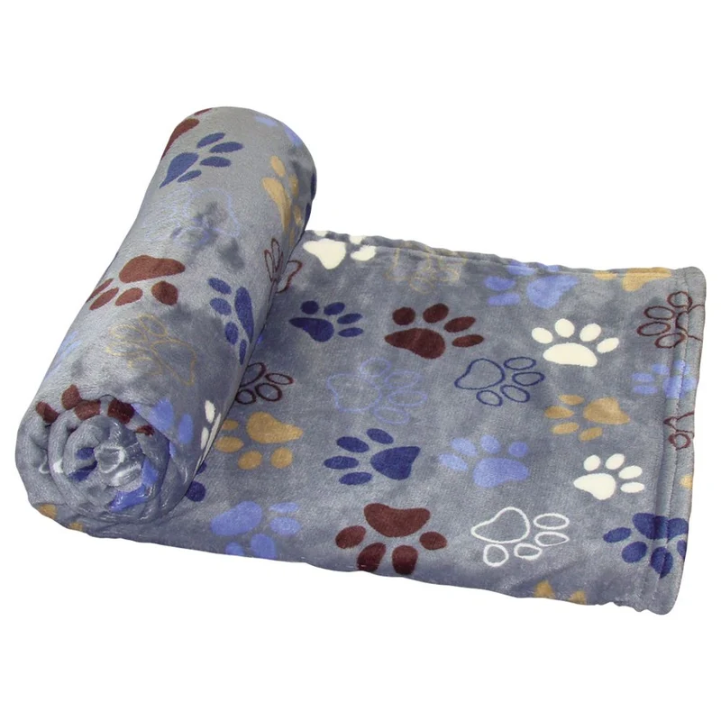 Nobby Fleecedecke LISSI dunkelgrau - S/M/L - Hundedecke Kuscheldecke Schutzdecke