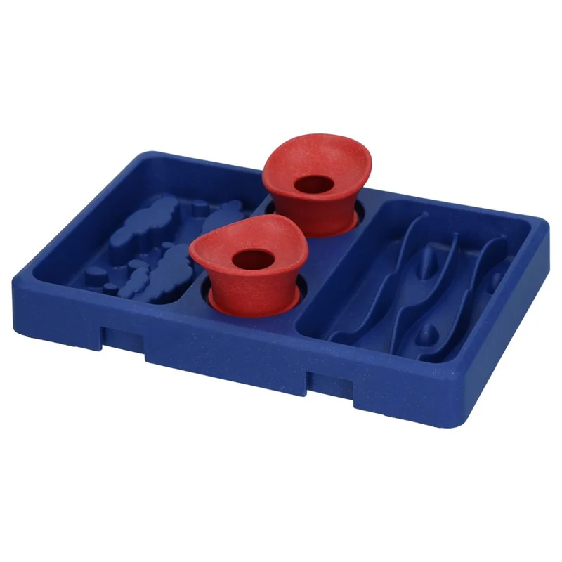 EAT SLOW Intelligenzspielzeug MINI PUZZLE - Brettspiel Denkspiel Snackspielzeug