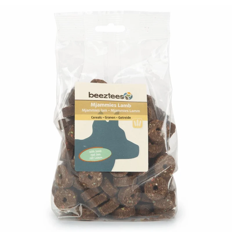 Beeztees Mjammies LAMB - 450 g - Hundesnacks Leckerli - mit Lamm & Getreide
