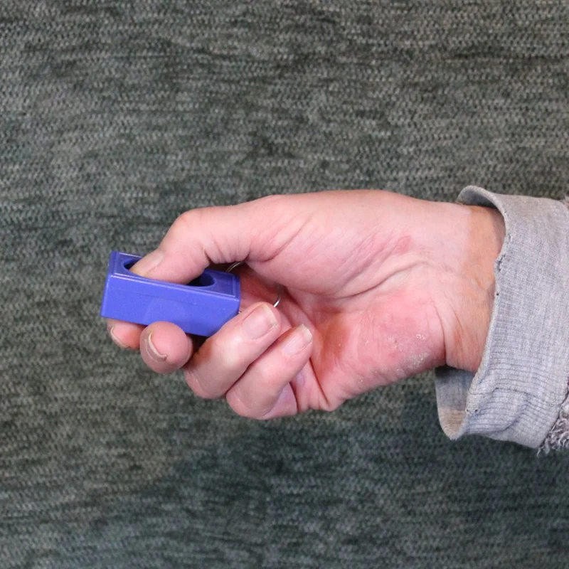 Nobby Clicker - Hund Katze Pferd - blau - Klicker für Training und Erziehung