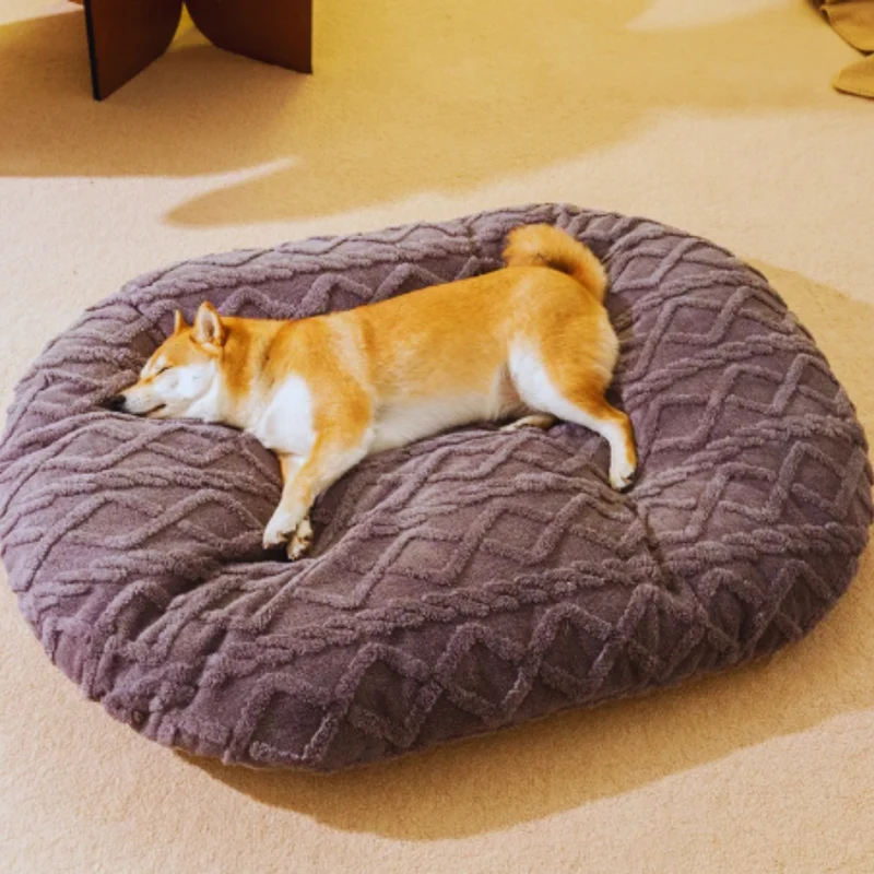 Kuscheliges Haustierbett für Katzen und Hunde – Deep Sleep Schlafplatz mit Weichem Stoff