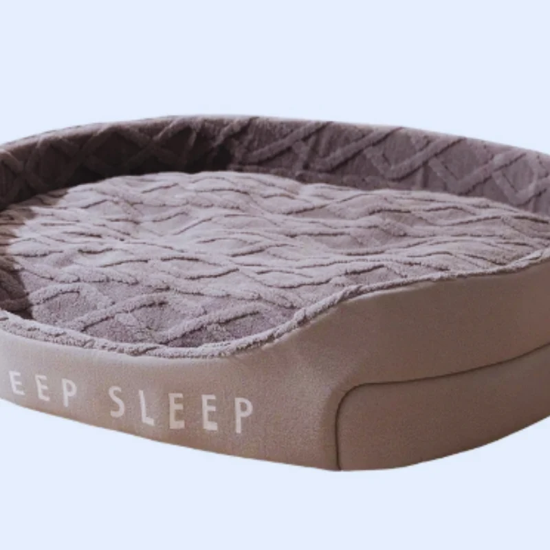 Kuscheliges Haustierbett für Katzen und Hunde – Deep Sleep Schlafplatz mit Weichem Stoff