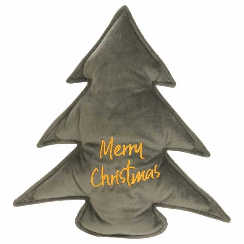 Designed by Lotte XMAS Hundespielzeug STERN & WEIHNACHTSBAUM - Samt - Kissen