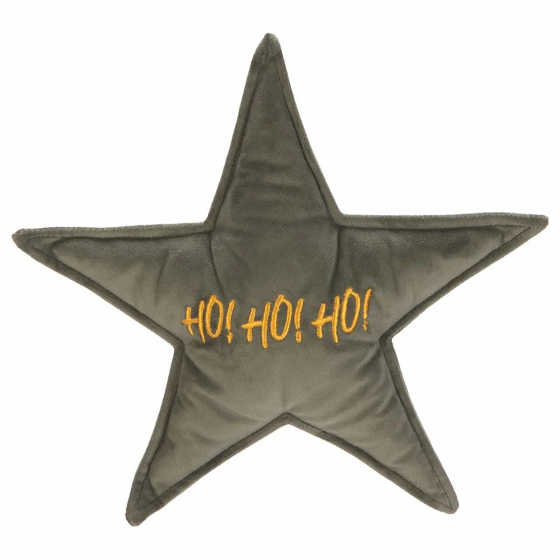 Designed by Lotte XMAS Hundespielzeug STERN & WEIHNACHTSBAUM - Samt - Kissen