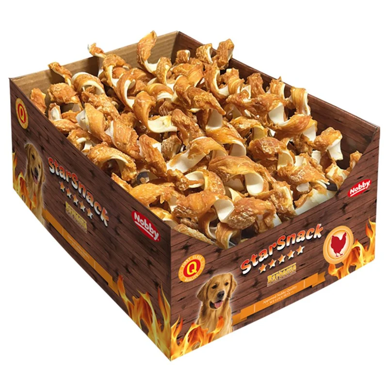 Nobby StarSnack Barbecue Chicken Spiral - 16 cm groß - Hundesnack Kausnack Huhn