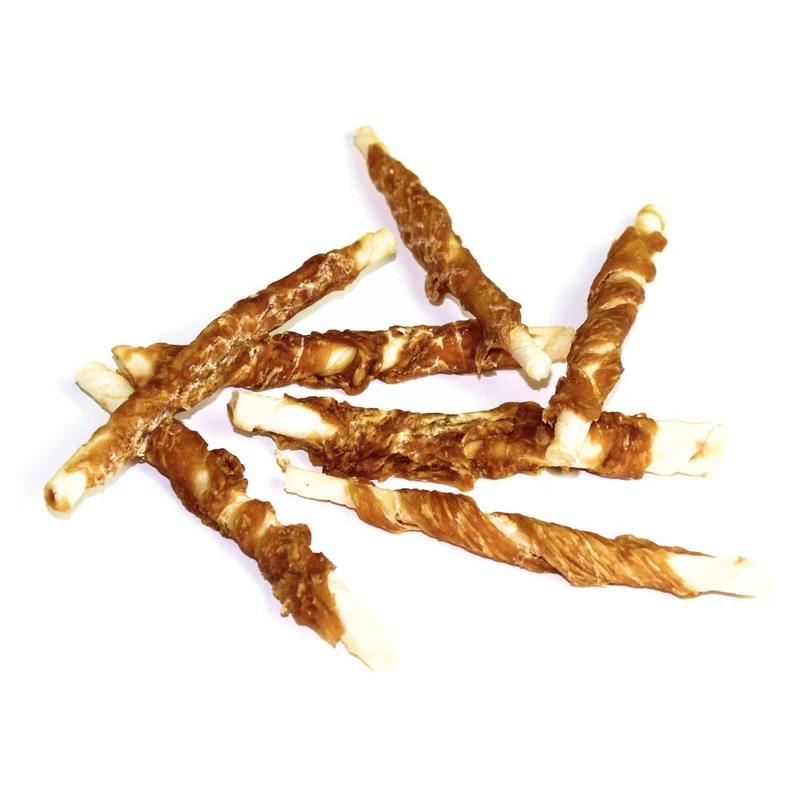 Nobby StarSnack Barbecue Wrapped Chicken Sticks - Größe S - Hundesnack Kausnack