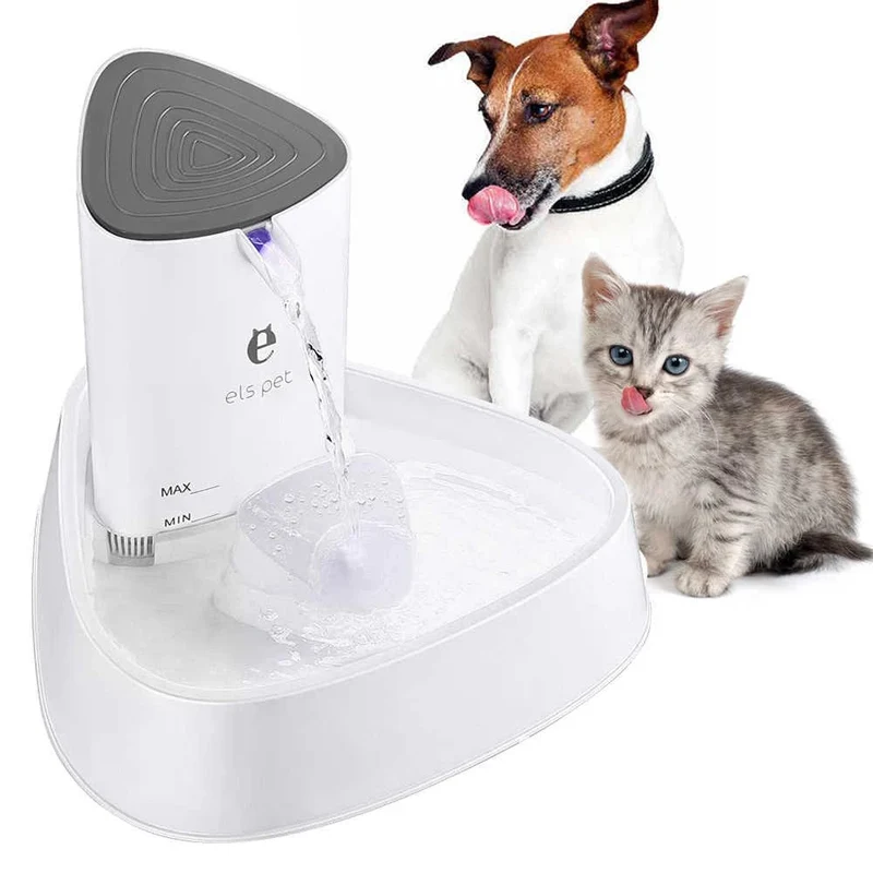 Trinkbrunnen für Haustiere – Automatischer Wasserbrunnen für Hunde und Katzen