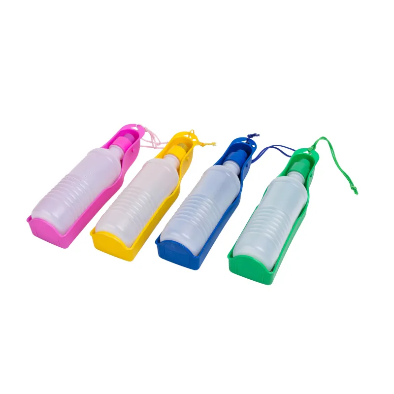 Tragbare Trinkflasche für Hunde mit Integriertem Napf – Ideal für Unterwegs