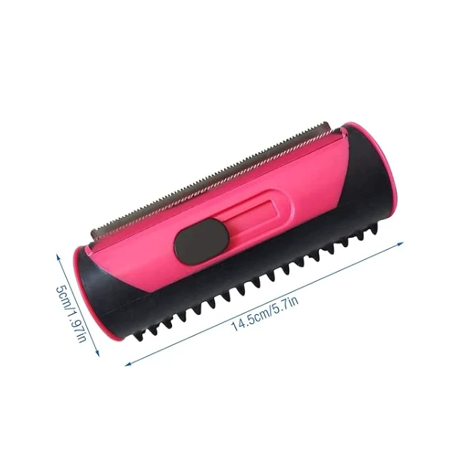 Multifunktionaler Fellpflege-Roller für Haustiere mit Selbstreinigungsfunktion