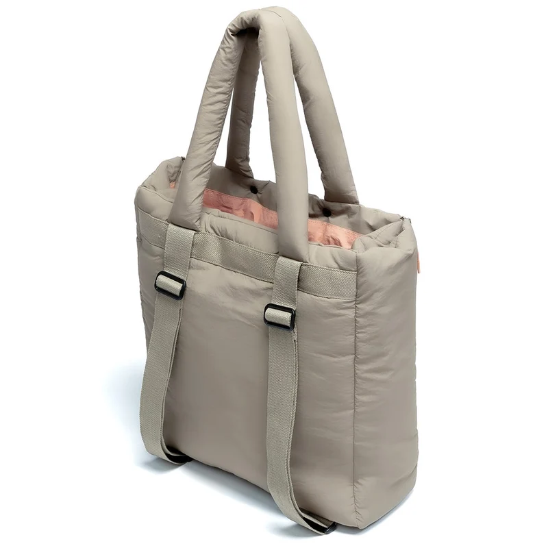 Hundereisebett AKTIV Puffer Khaki/Peach