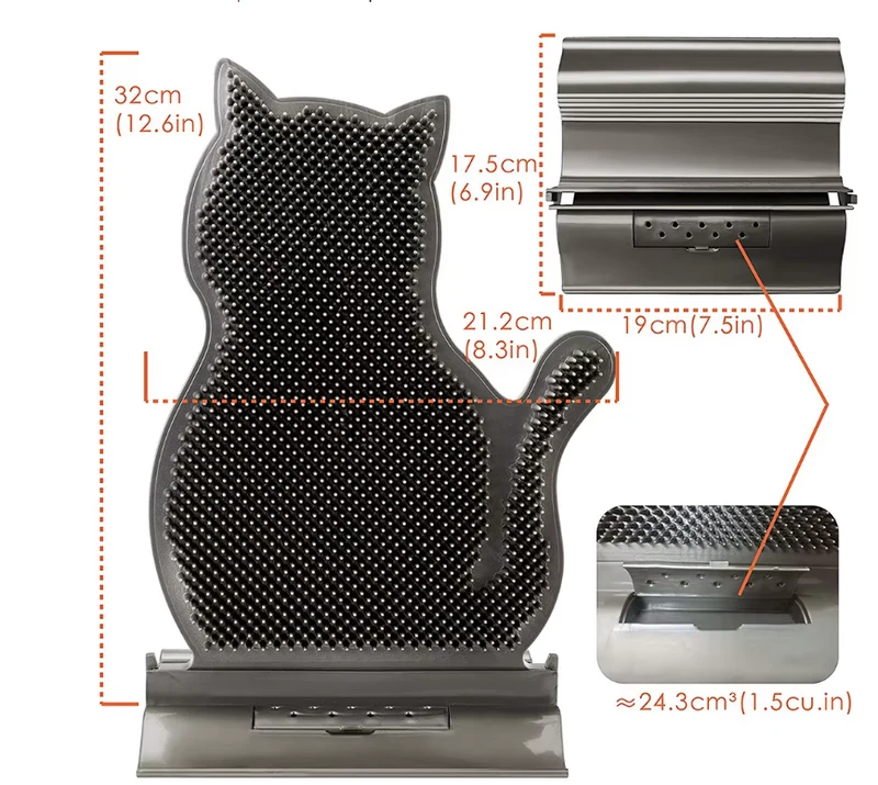 Katzenform Silikon Handtuchhalter mit Anti-Rutsch-Funktion