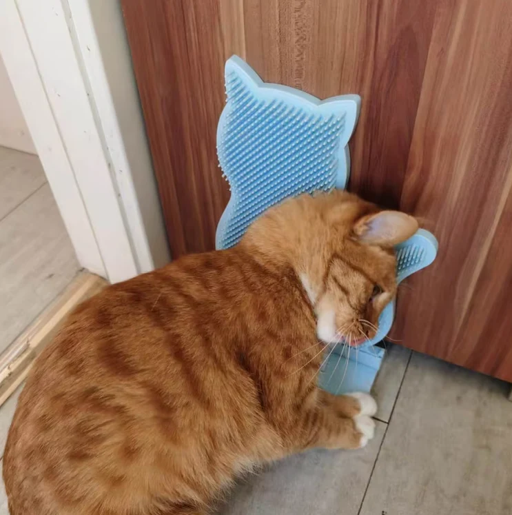 Katzenform Silikon Handtuchhalter mit Anti-Rutsch-Funktion