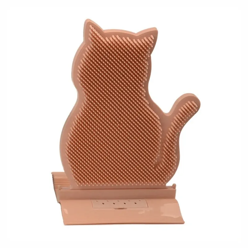 Katzenform Silikon Handtuchhalter mit Anti-Rutsch-Funktion