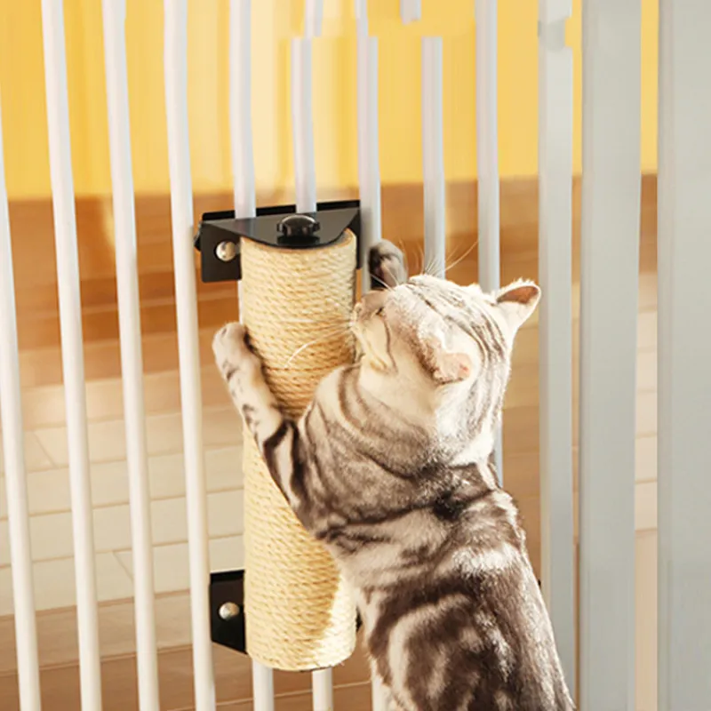 Katzen Kratzrolle für Türrahmen – Wandmontierbar und Robust