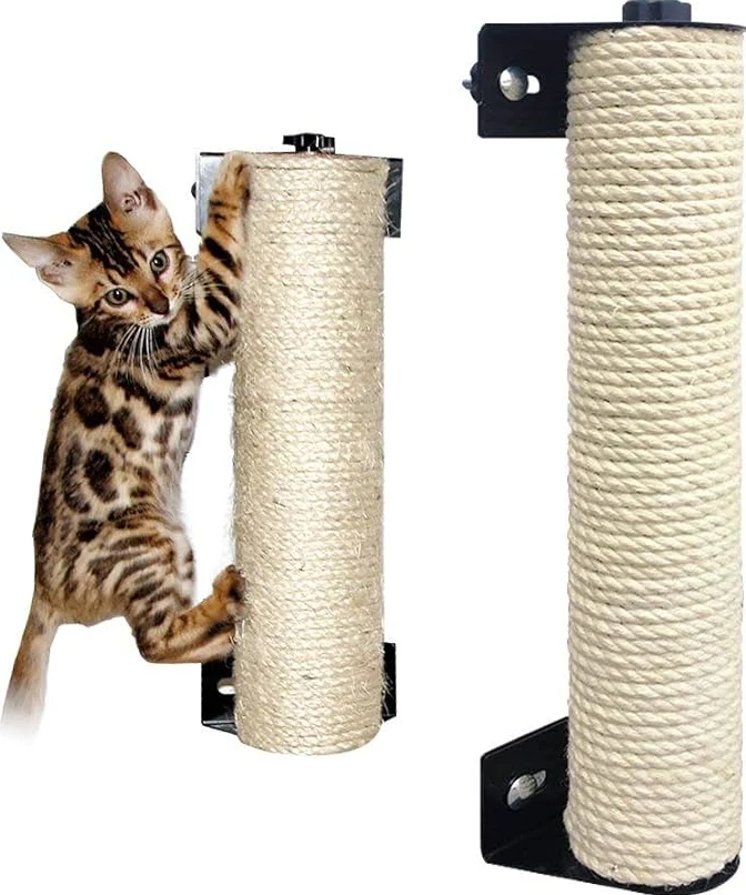 Katzen Kratzrolle für Türrahmen – Wandmontierbar und Robust