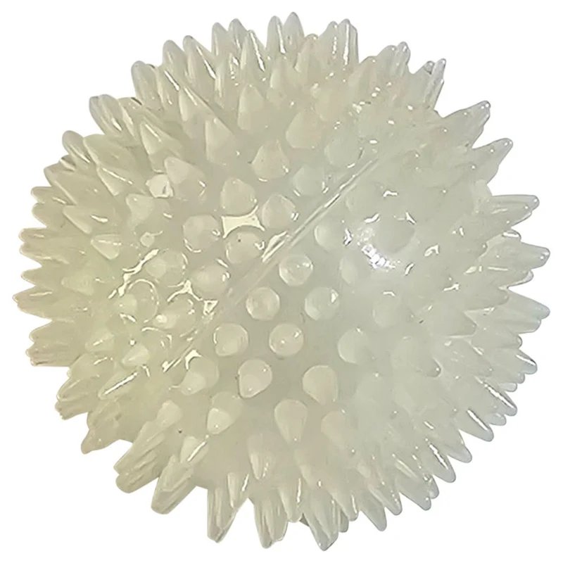 Nobby TPR Noppenball GLOWING - 8,5 cm - Ball Hundespiel Apportierspiel Gummiball