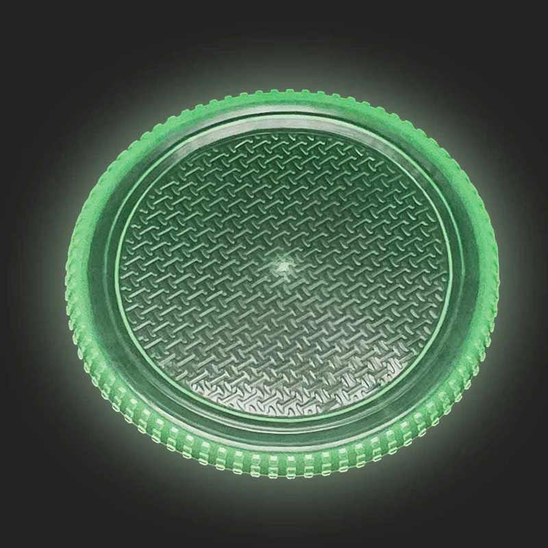 Nobby TPR Fly-Disc GLOWING - 21,5 cm Wurfscheibe Hunde Apportierspiel Wurfspiel