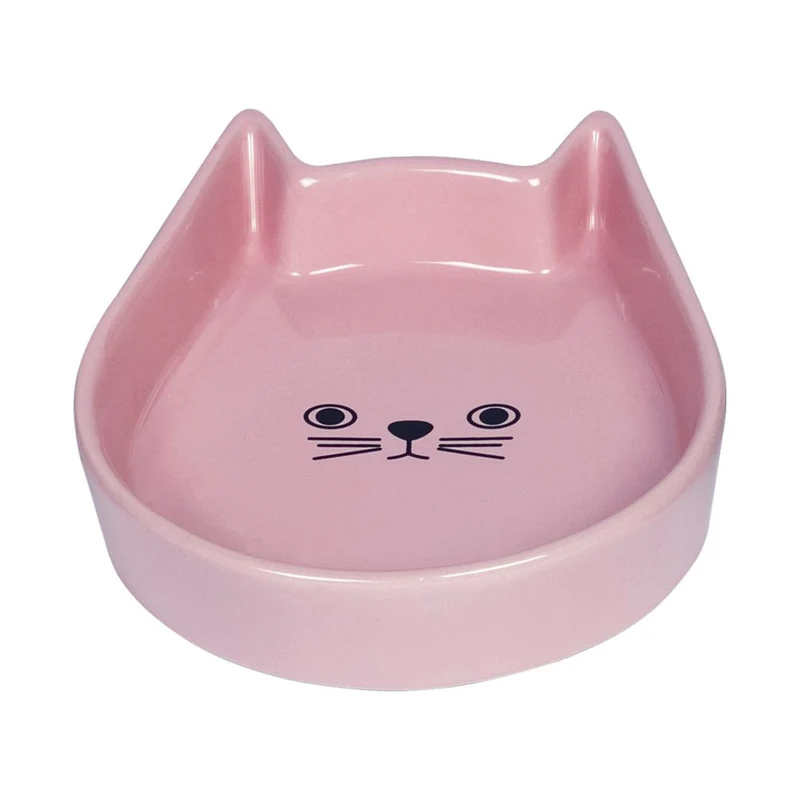 Nobby Keramik-Schale KITTY FACE für Katzen - Milchschale Futternapf Fressnapf