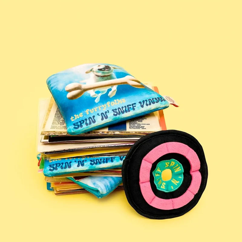 Hundespielzeug, Vinyl