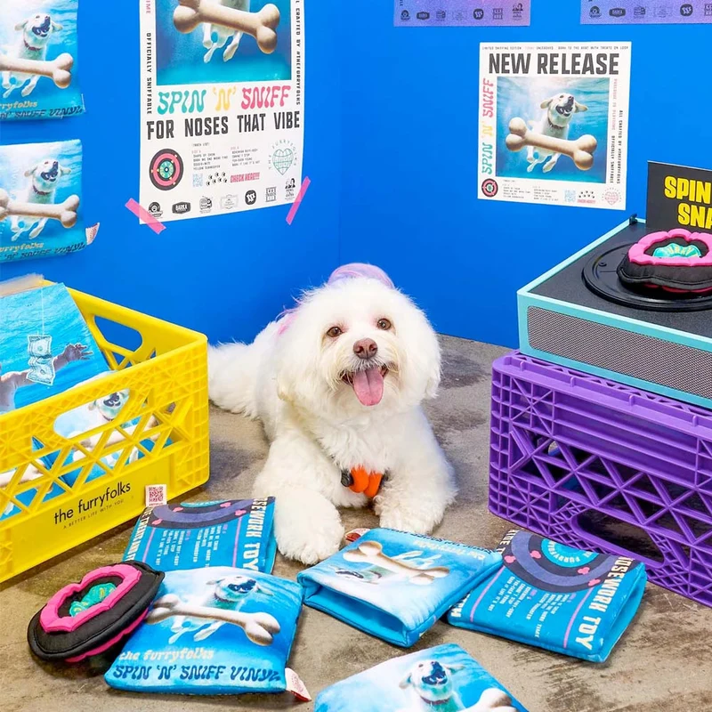 Hundespielzeug, Vinyl