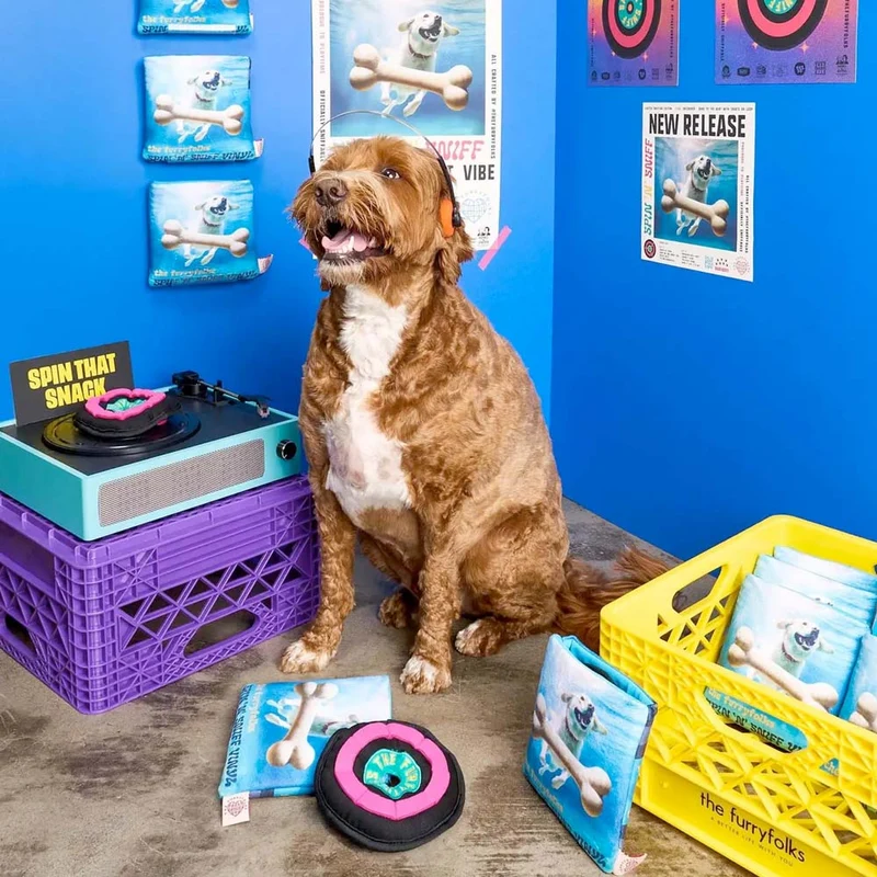 Hundespielzeug, Vinyl
