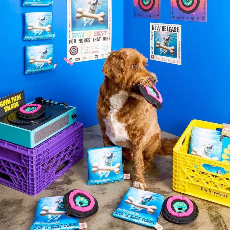 Hundespielzeug, Vinyl