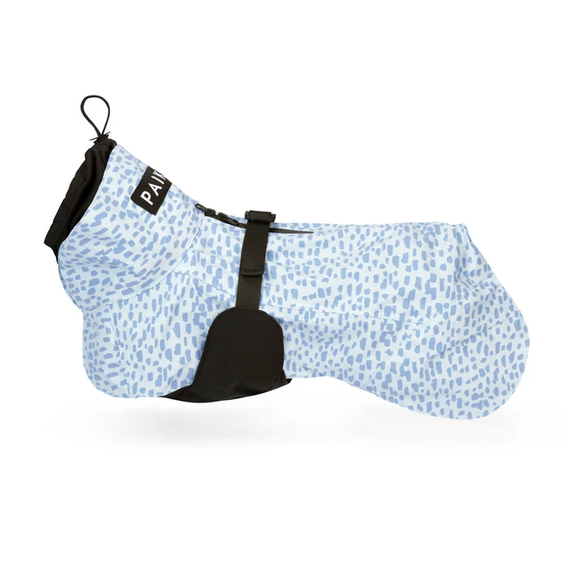 Reflektierender Hunderegenmantel 2.0, Baby Blue