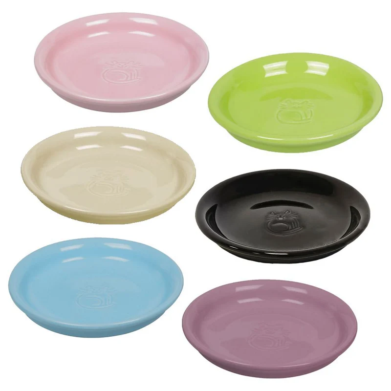 Nobby Keramik Milchschale für Katzen - 14 cm Ø - Futternapf Wassernapf Fressnapf