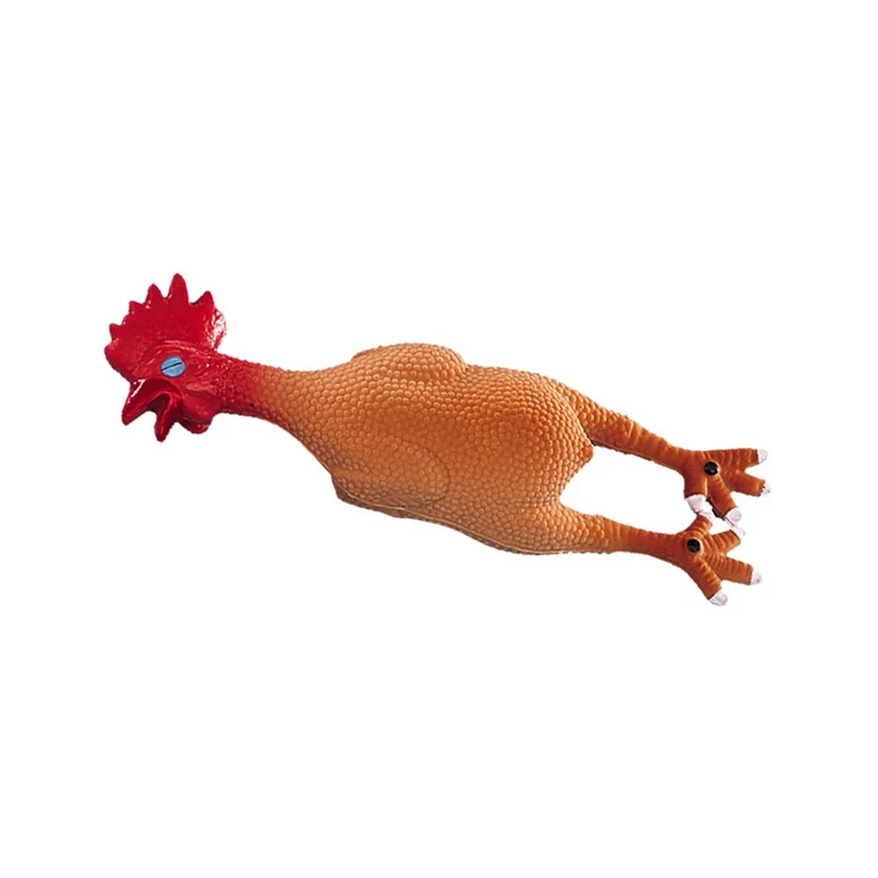 Nobby Hundespielzeug HÄHNCHEN - Latex Hahn Huhn - Spiel für Hund - quietscht