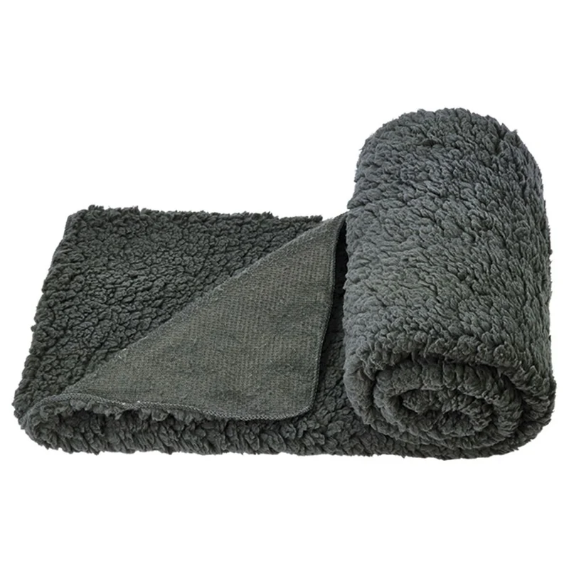 Nobby Fleecedecke TEDDY - grau - M/L - Hundedecke Kuscheldecke Schutzdecke