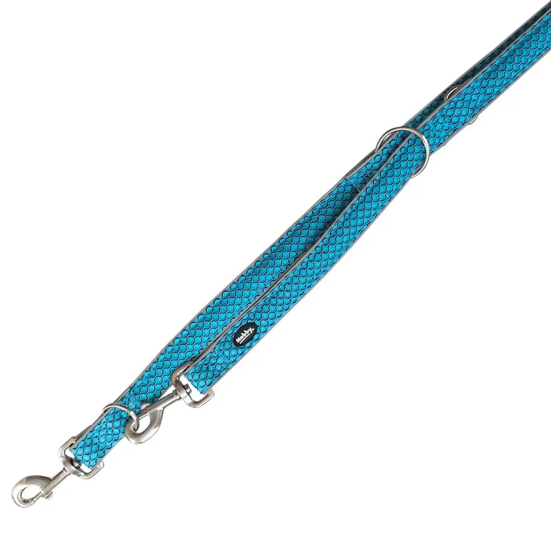 Nobby Führleine MESH AIR 200 cm - 20/25/32 mm breit Nylon Meshgewebe Hundeleine