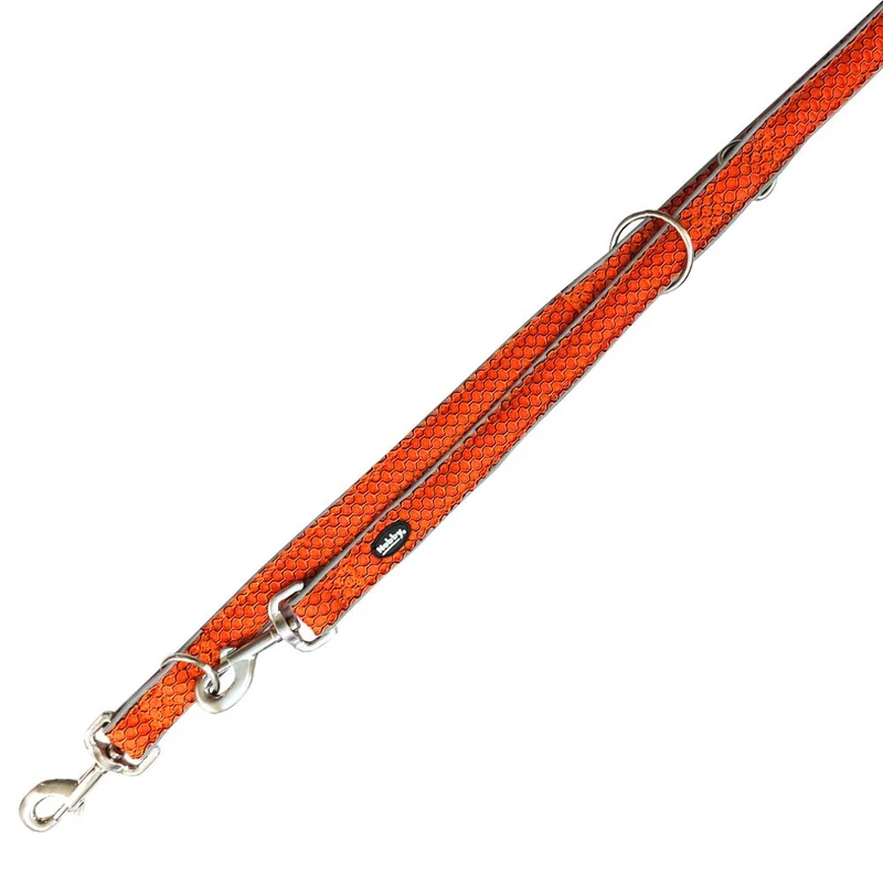 Nobby Führleine MESH AIR 200 cm - 20/25/32 mm breit Nylon Meshgewebe Hundeleine